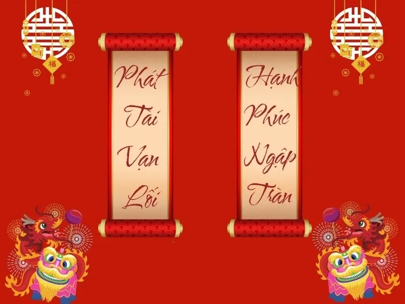 Những lời chúc Tết hay 4 chữ phổ biến