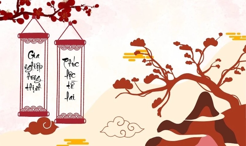 Câu đối chúc Tết là một nét đẹp văn hóa truyền thống của nước ta