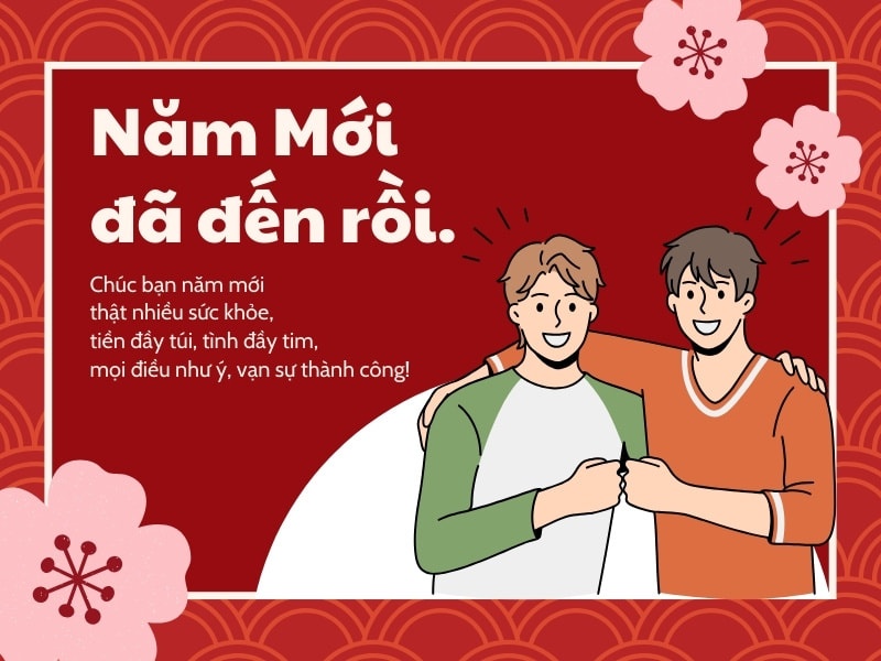 Tổng hợp lời chúc năm mới cho bạn bè ngắn gọn và ý nghĩa