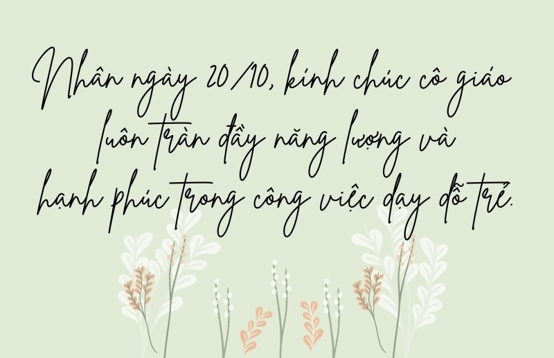 Lời chúc 20/10 cho cô giáo cũ