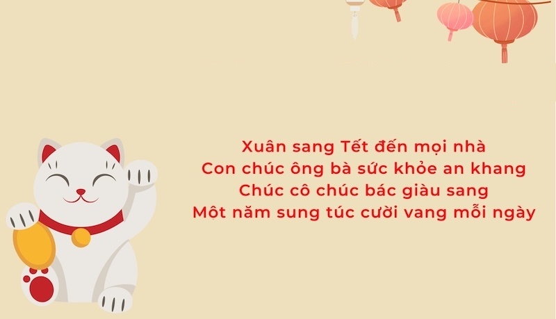 Tuyển tập bài thơ chúc tết ông bà tình cảm và sâu sắc nhất