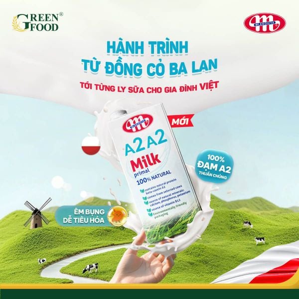 sua tuoi A2A2 Mlekovita