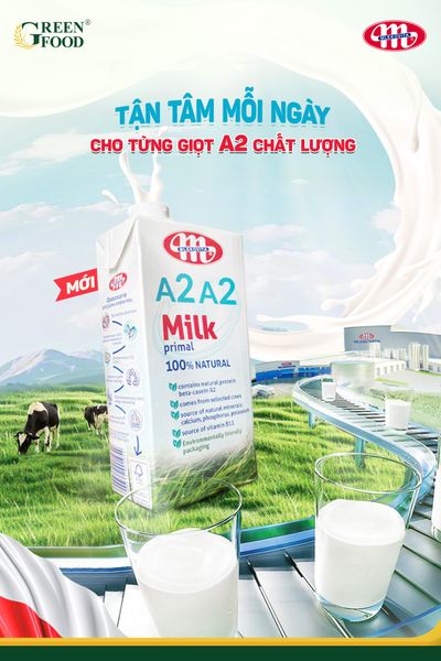 Sua tuoi A2A2 Mlekovita