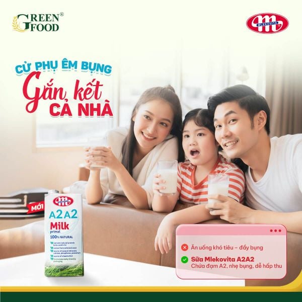 Sua tuoi A2 cho gia dinh 3 the he