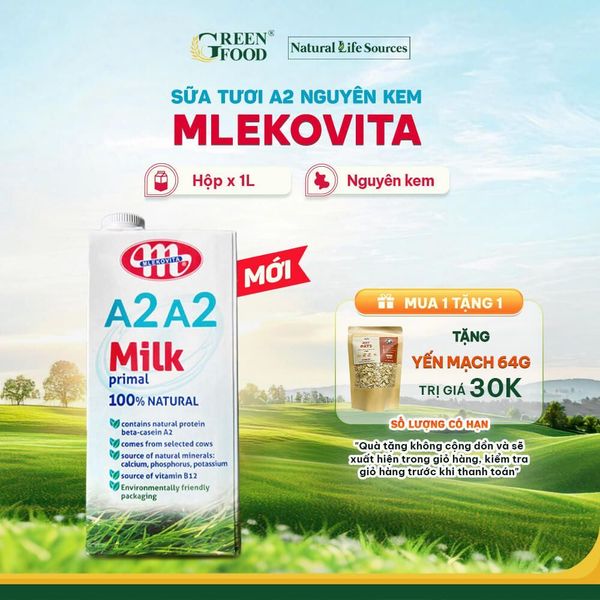 sua tuoi A2A2 Mlekovita