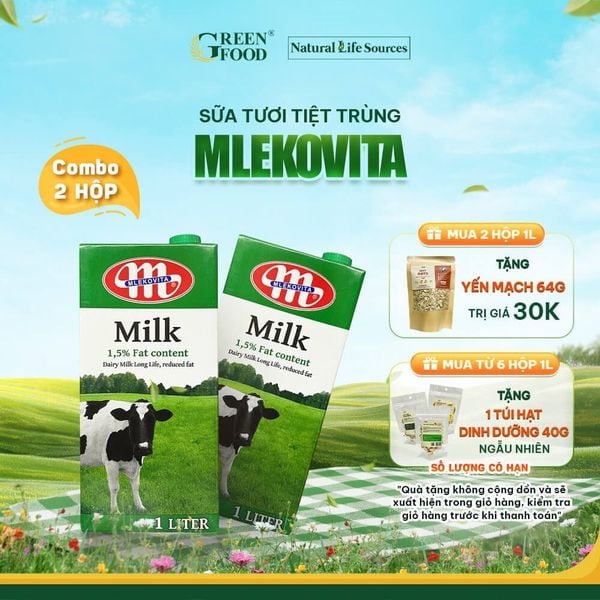 Sua tuoi tach beo Mlekovita