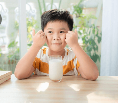 Sua tuoi A2 vi thanh cho be de uong