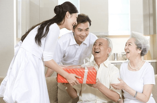 qua tang suc khoe cho gia dinh