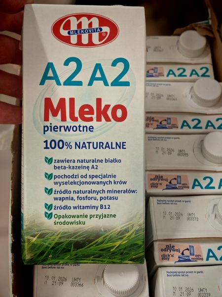 sua tuoi A2 co chua lactoso khong?