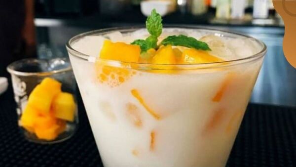 Xoai dam cung sua tuoi