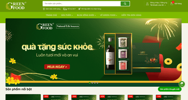 Website Green Food