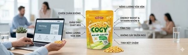 An ngo nep tuoi say COGY co beo khong luong calo kiem soat
