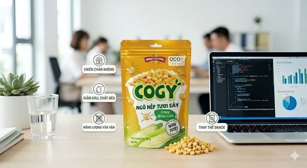 Gia tri dinh duong cua ngo nep tuoi say COGY MD Food