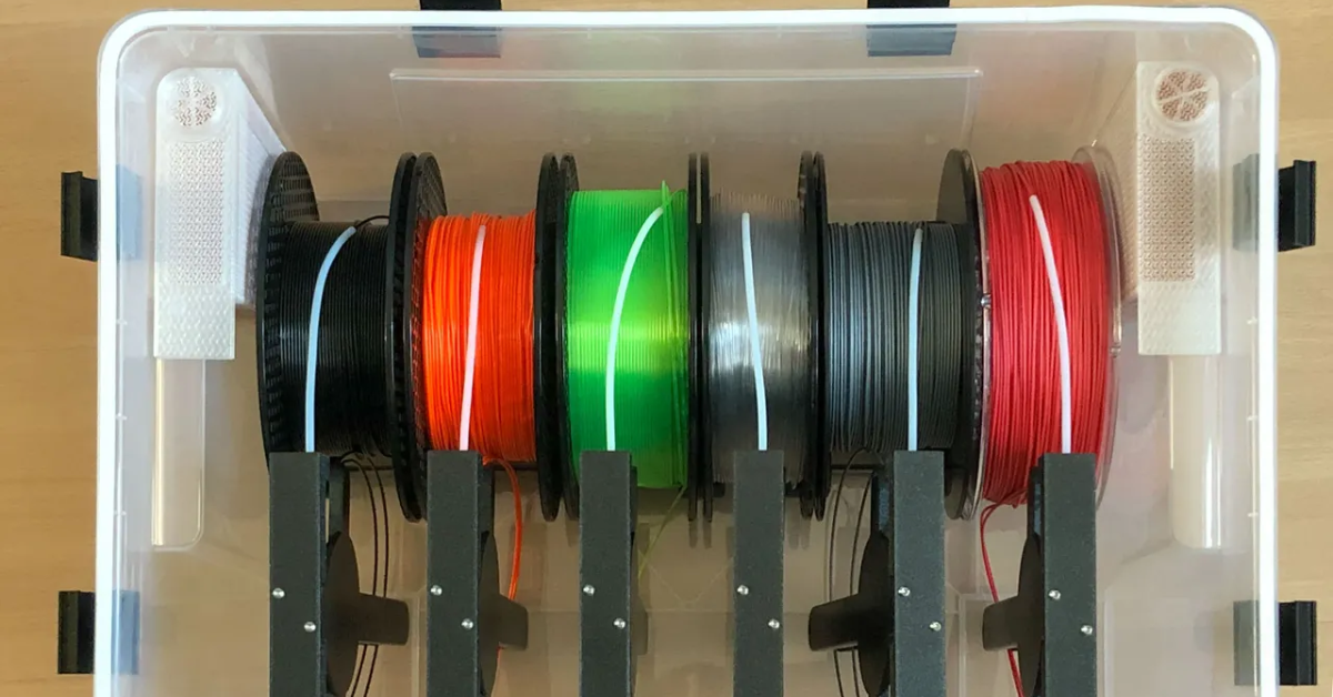 Cách bảo quản nhựa in 3D đúng chuẩn giúp filament khô ráo, bền chắc