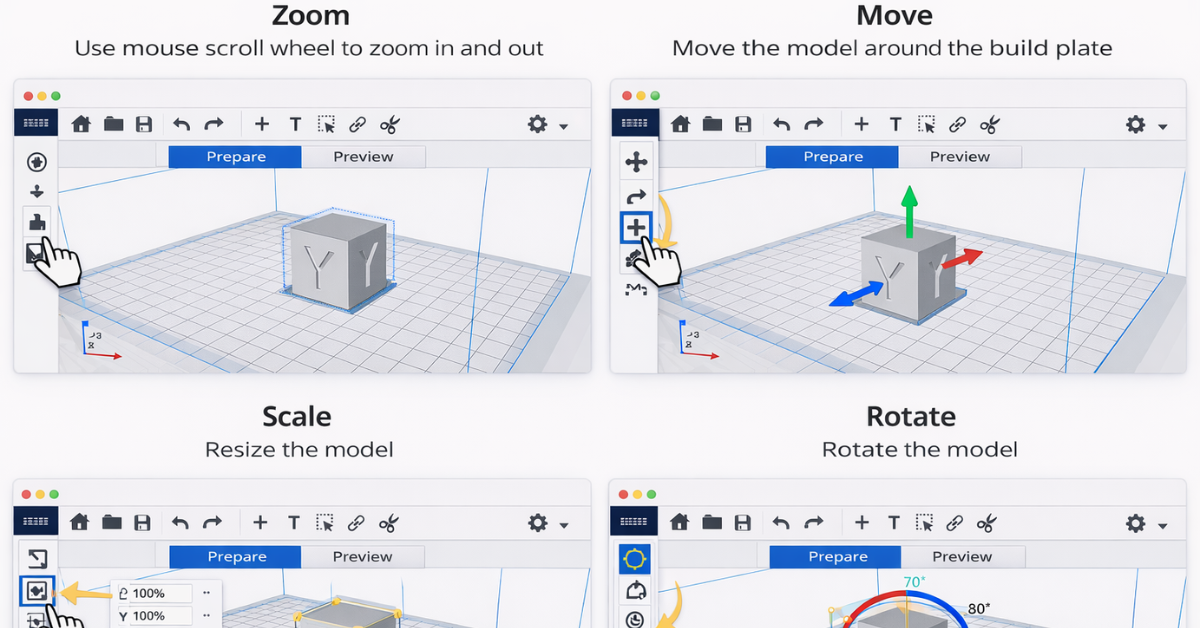 Hướng dẫn sử dụng phần mềm Cura từ cơ bản đến nâng cao