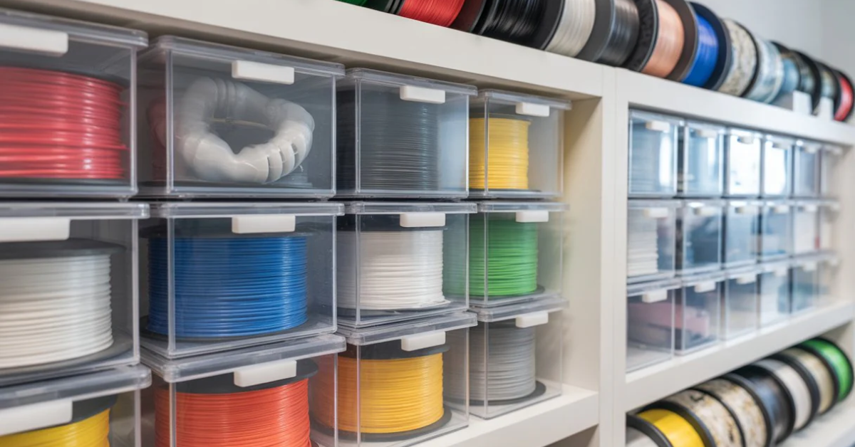 Cách bảo quản nhựa in 3D đúng chuẩn giúp filament khô ráo, bền chắc