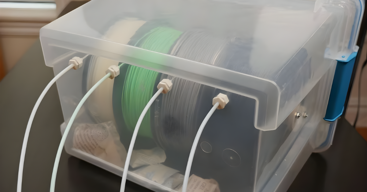 Cách bảo quản nhựa in 3D đúng chuẩn giúp filament khô ráo, bền chắc