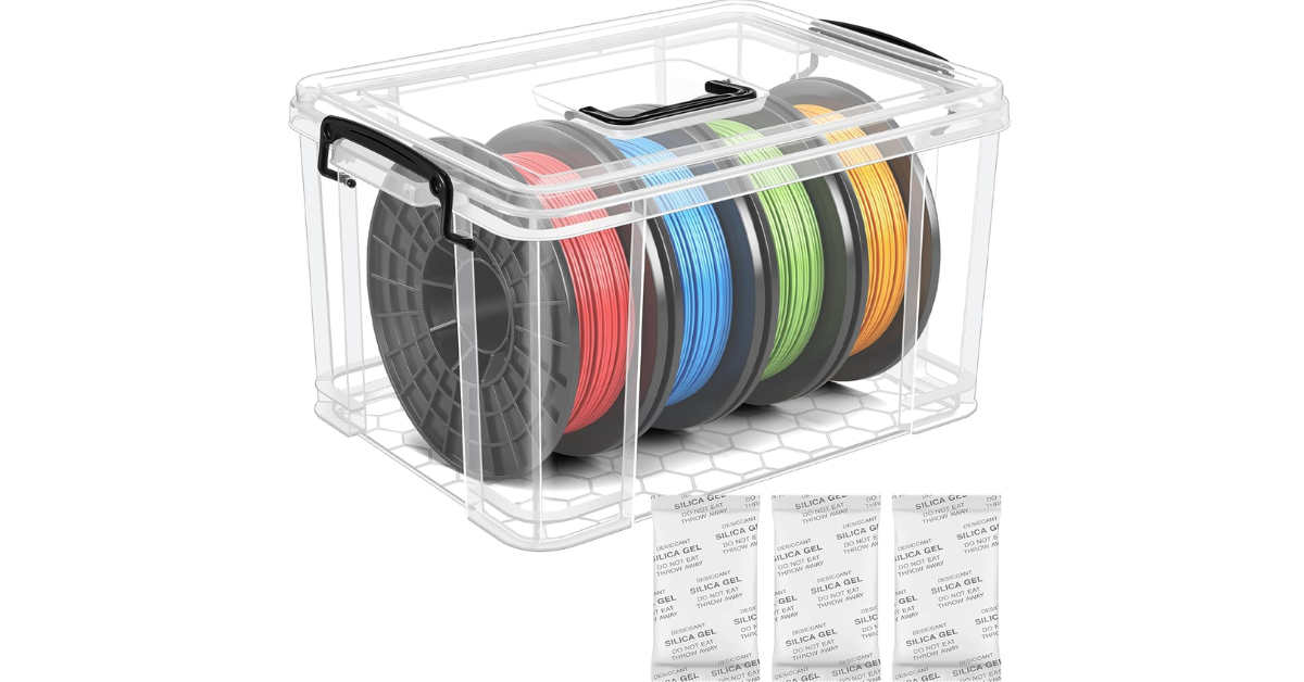 Cách bảo quản nhựa in 3D đúng chuẩn giúp filament khô ráo, bền chắc