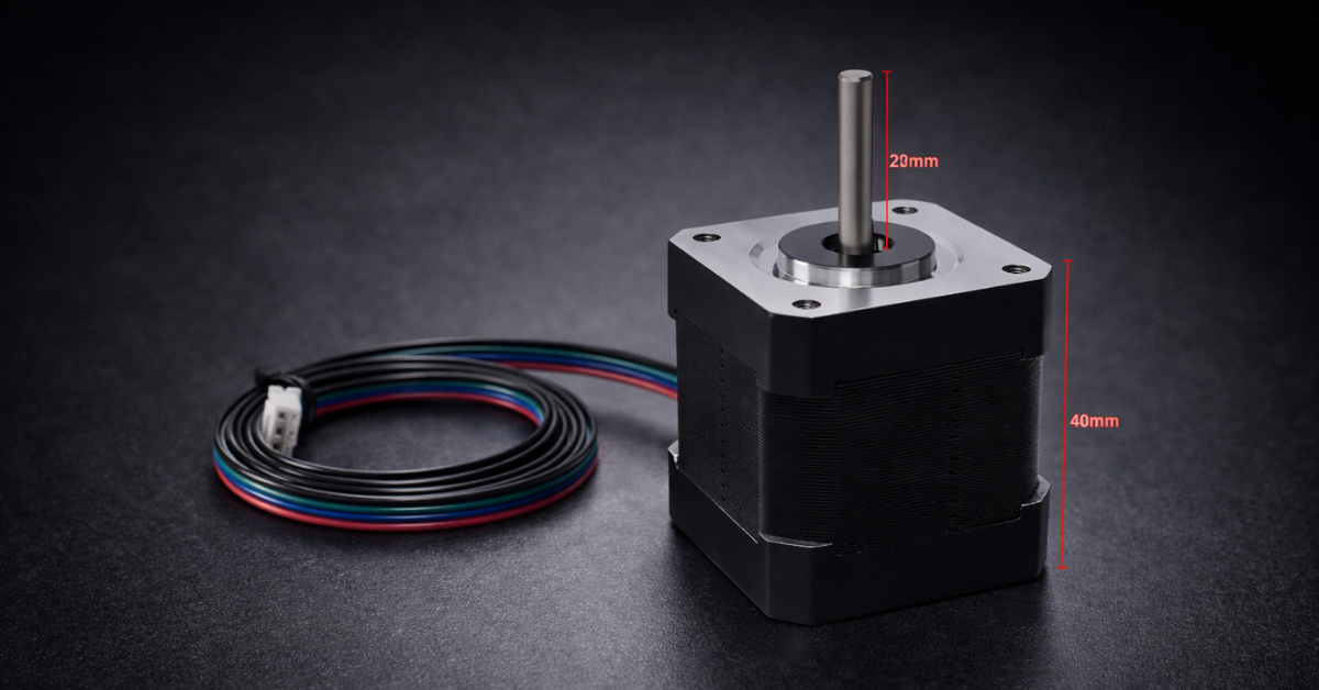 Motor bước máy in 3D là gì? Những thông số và các mẫu phổ biến
