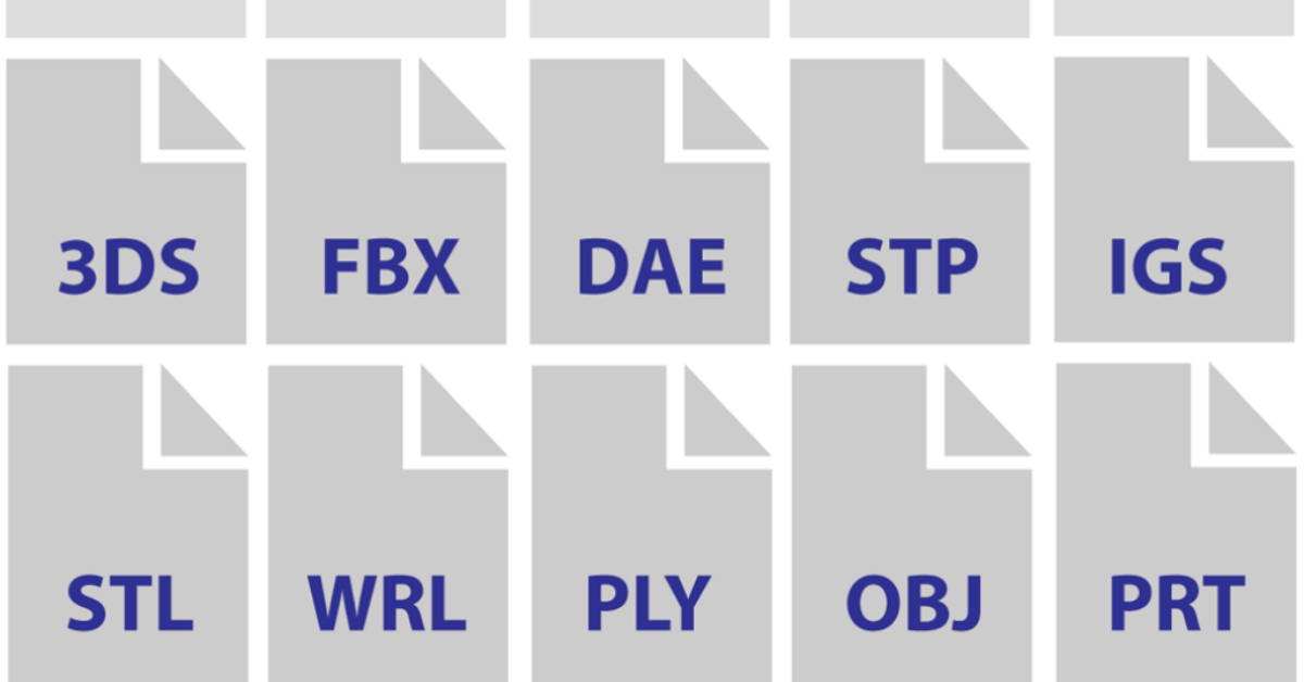 Các định dạng file 3D phổ biến cho người dùng trong in 3D