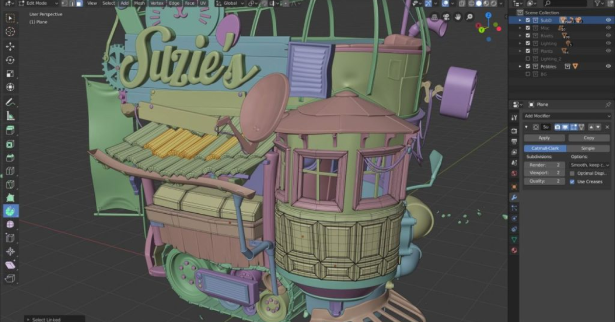 Blender in 3D là gì: Tính năng, ưu nhược và so sánh phần mềm 3D