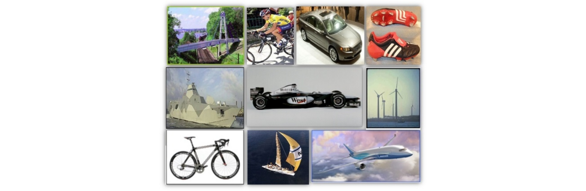 Composite ứng dụng trong các ngành khác