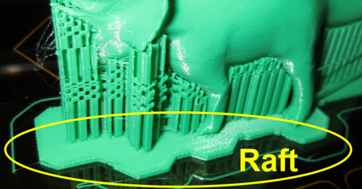 Brim và Raft trong in 3D: Nền in ảnh hưởng chất lượng trong in ấn