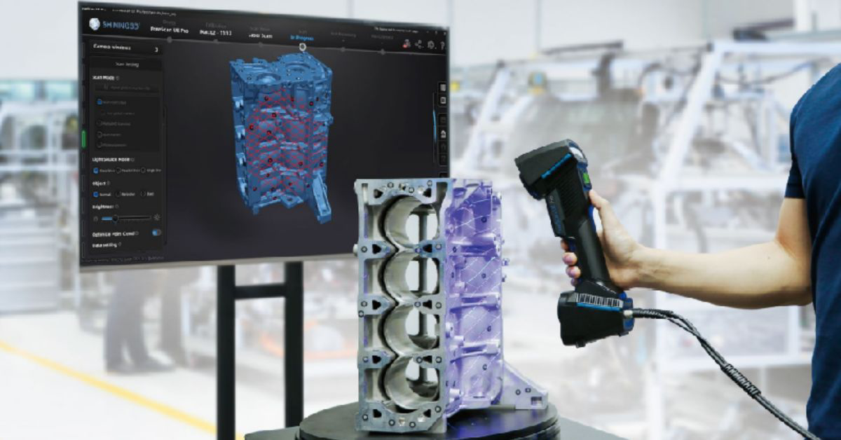 Scan 3D cơ khí: Quy trình, ứng dụng và lựa chọn thiết bị