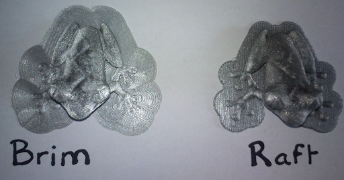 Brim và Raft trong in 3D: Nền in ảnh hưởng chất lượng trong in ấn