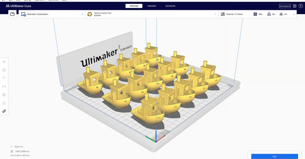 Hướng dẫn sử dụng phần mềm Cura từ cơ bản đến nâng cao