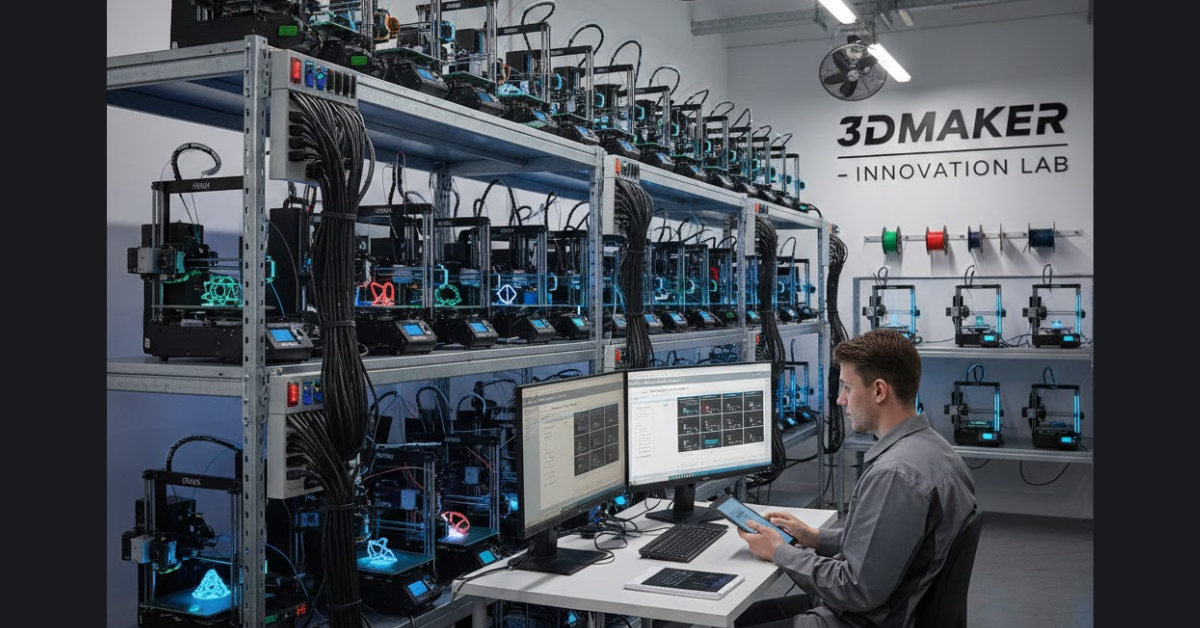 Hướng dẫn thiết lập Print Farm Từ A–Z cho người mới