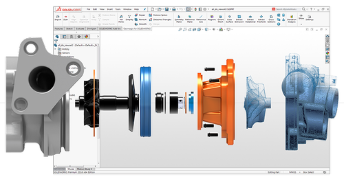 Phục Dựng Reverse Engineering Cho Phụ Tùng Xe Hơi Nhanh Chóng