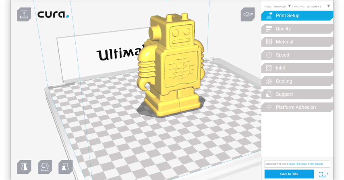 Hướng dẫn sử dụng phần mềm Cura từ cơ bản đến nâng cao