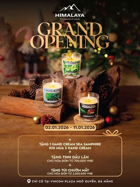 khai trương Himalaya Vincom Đà nẵng