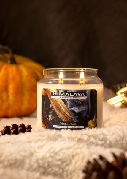 nến thơm Smoked Oud 400g Himalaya