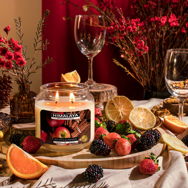 nến thơm Red Apple & Cinnamon