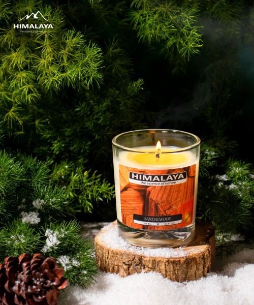 nến thơm Sandalwood Himalaya