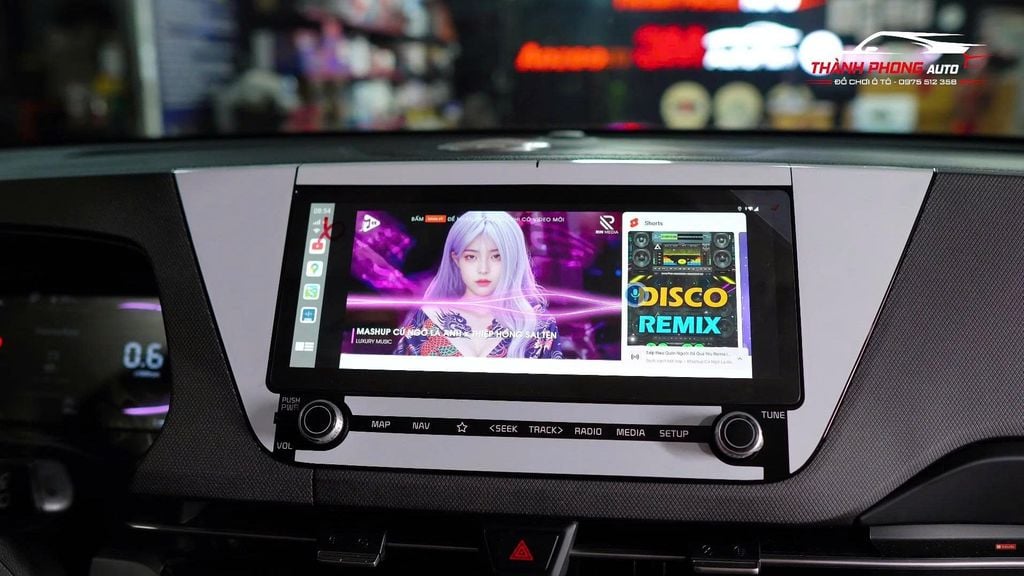 Android box cho kia carens