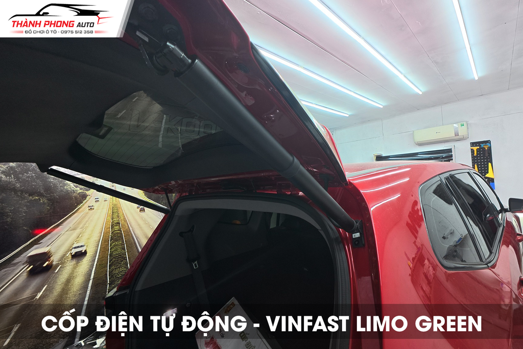 cốp điện tự động cho vinfast limo green