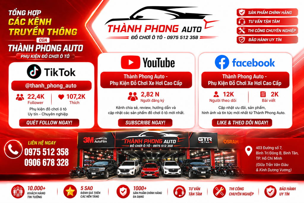 Thành Phong Auto Phụ Kiện Đồ Chơi Ô Tô