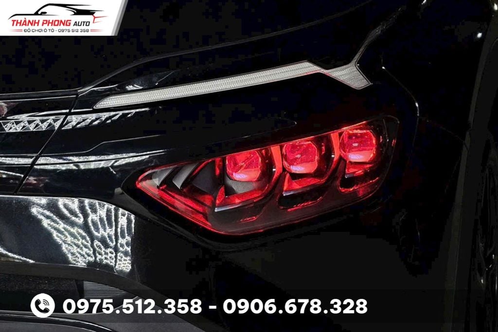 kia carens độ đèn pha