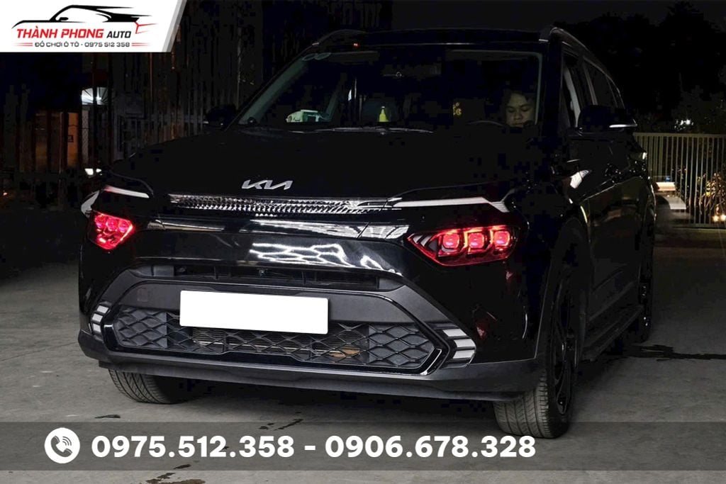 kia carens độ đèn pha