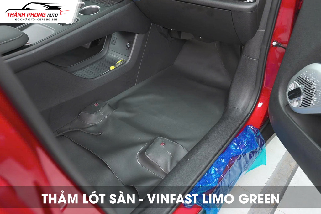 thảm sàn simili cho vinfast limo green