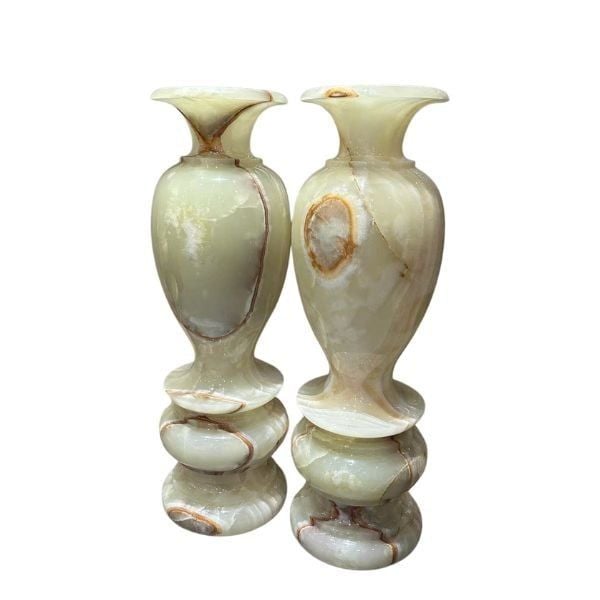 Công dụng phong thủy của lục bình onyx trắng