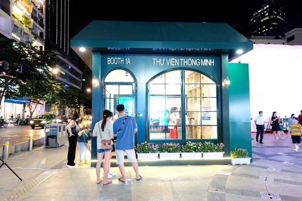 Booth nên được đặt ở nơi nhiều người qua lại