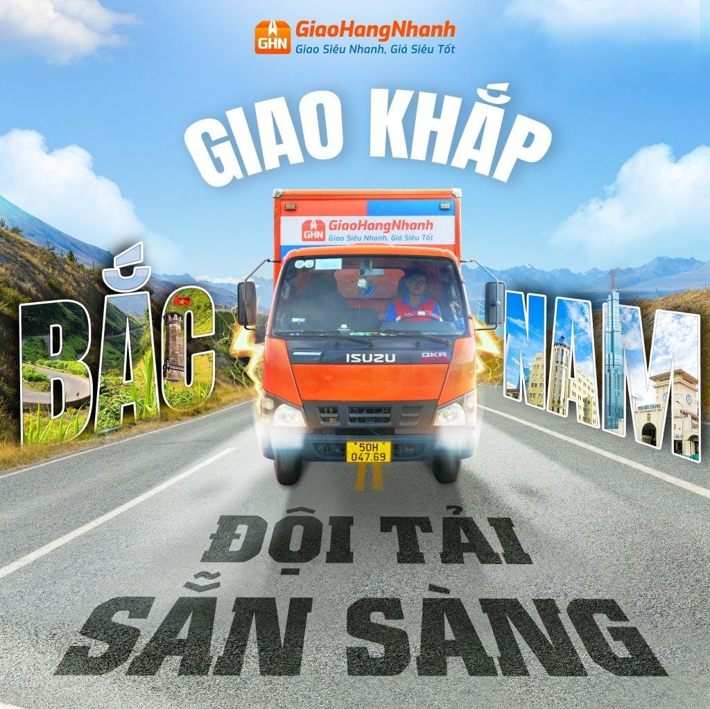 Đội ngũ GHN cam kết giao hàng nhanh, an toàn, tiết kiệm