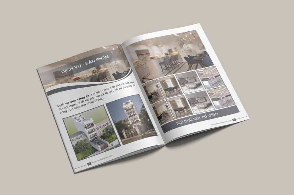 Trang thông tin sản phẩm trong Catalogue