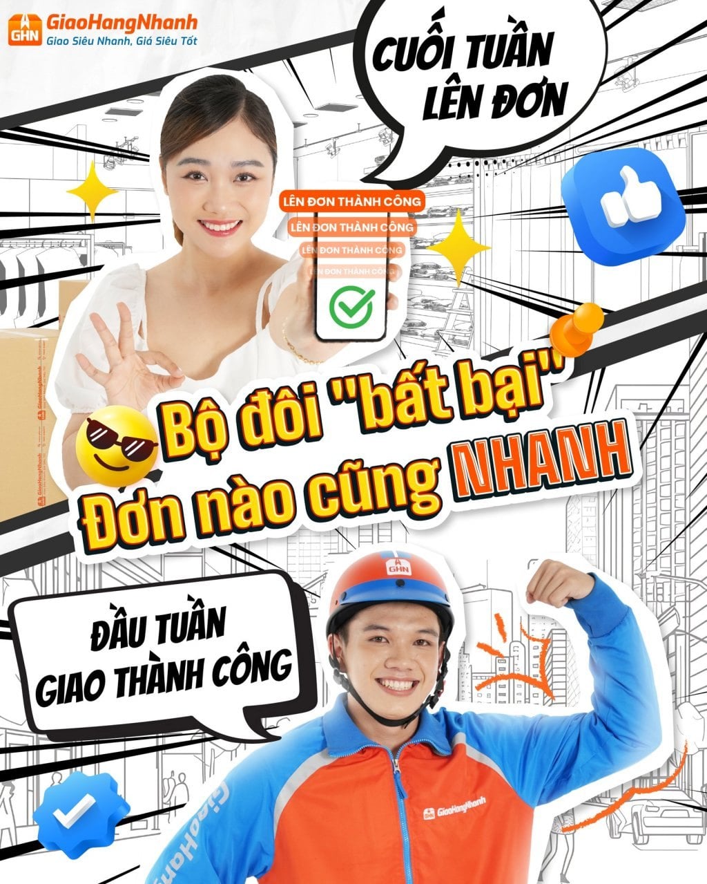 Giao Hàng Nhanh giao siêu nhanh giá siêu tốt