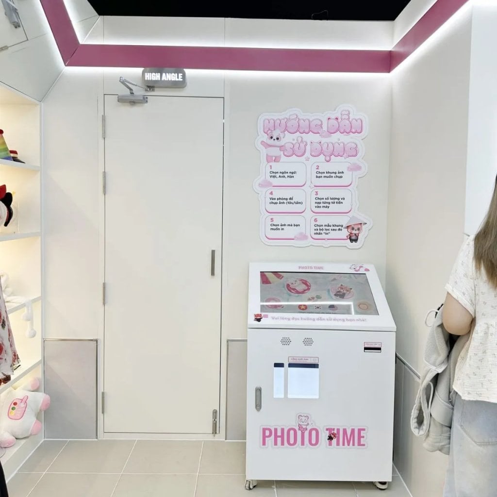 Buồng chụp ảnh Photobooth riêng tư
