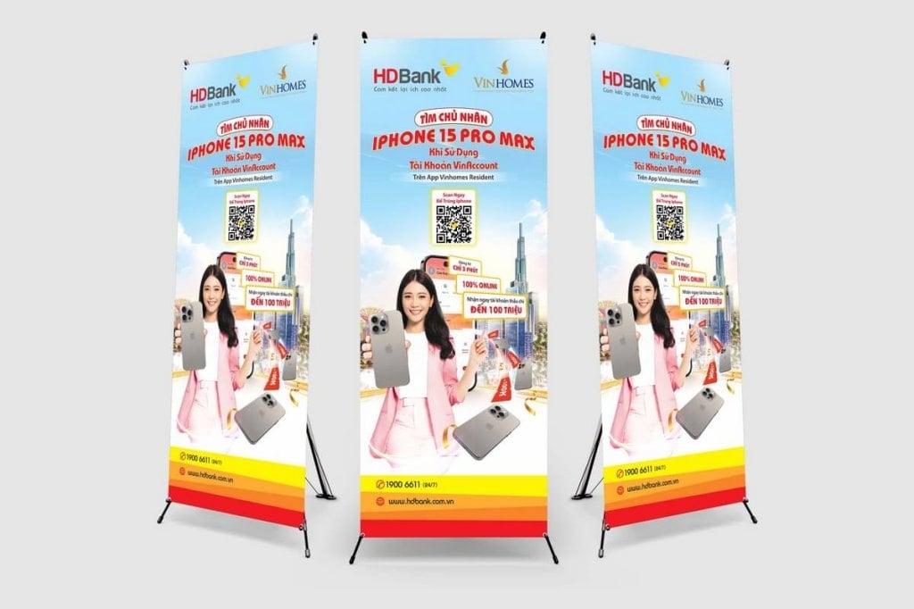 Standee gồm những thông tin gì là tiêu đề